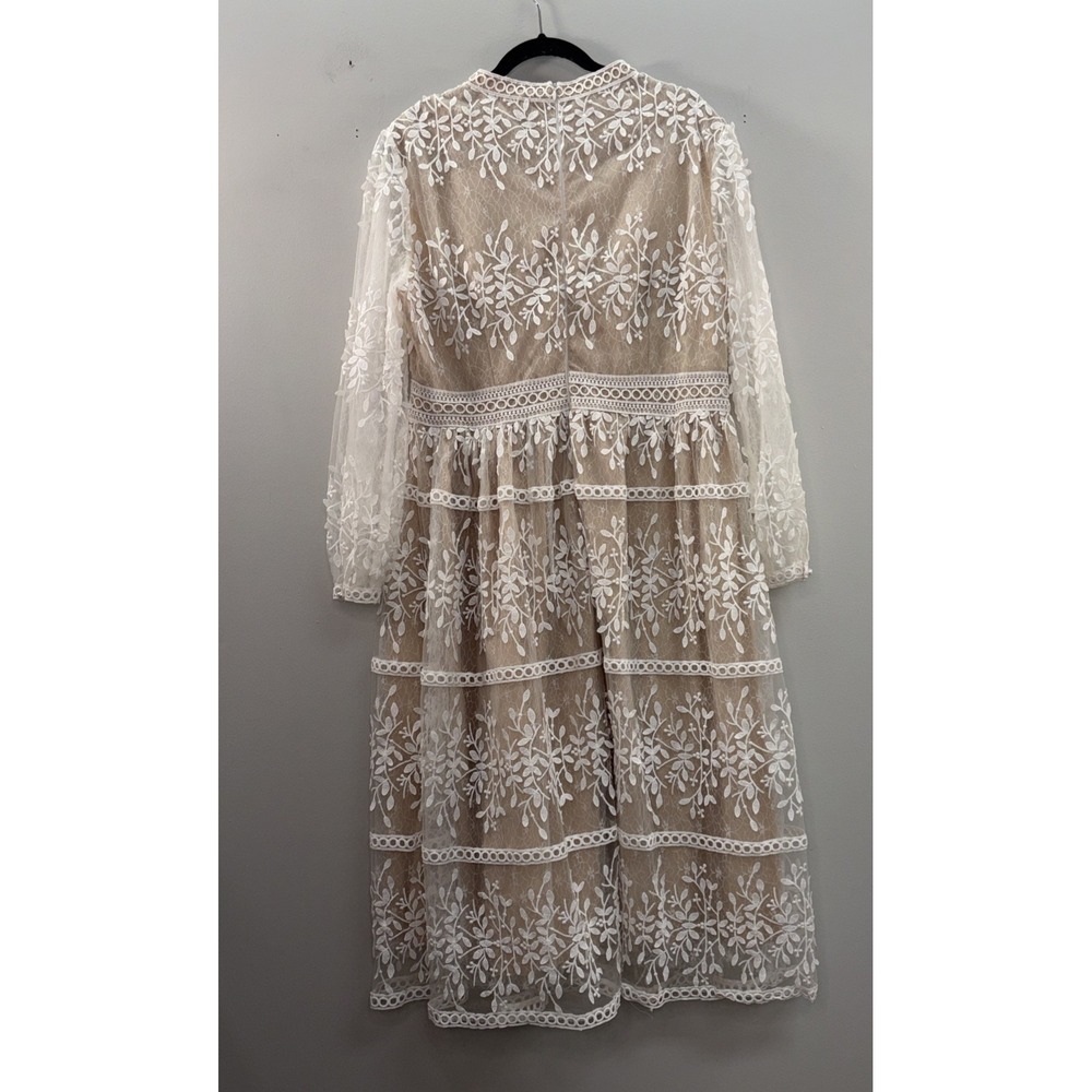 Ivy City Dress Co Sicily Dress Wowens 2XL In Champagne Wedding Whimsical Fairy - Picture 4 of 9